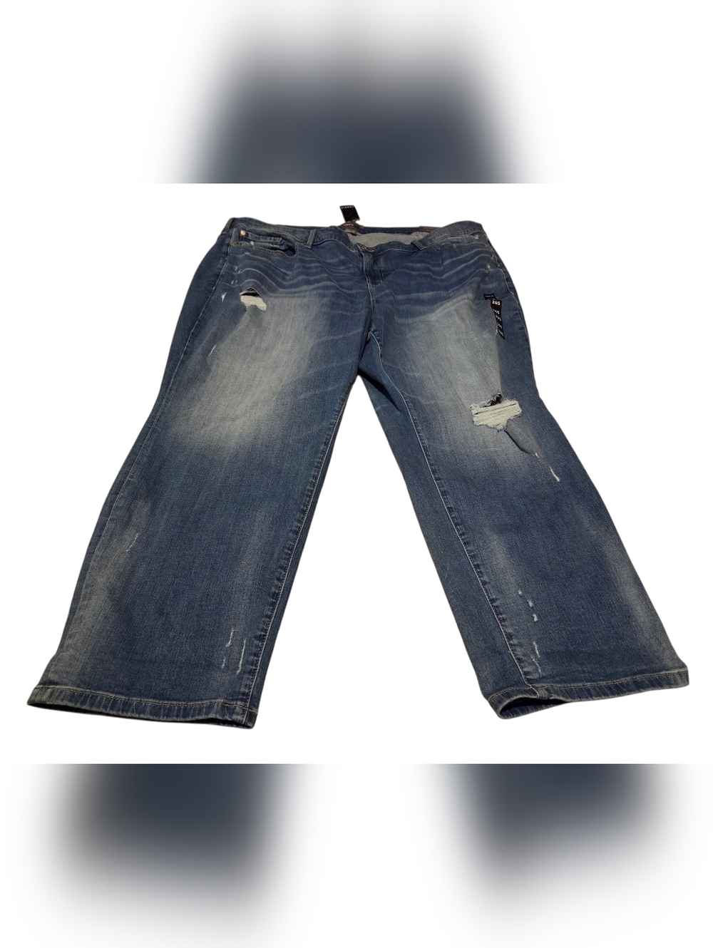 Women’s Size 26S Torrid Boyfriend Straight Vintage Stretch Mid-Rise Jeans